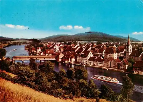 AK / Ansichtskarte  Gailingen_Singen_BW Blick nach Diessenhofen Schweiz