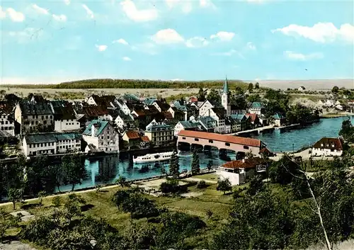 AK / Ansichtskarte  Diessenhofen_TG Panorama Rheinbruecke