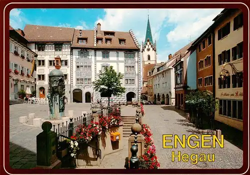 AK / Ansichtskarte 73926704 Engen_Hegau Marktplatz