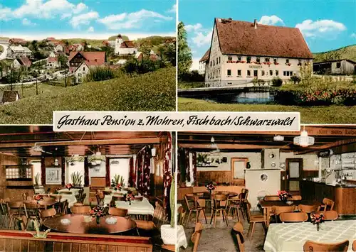 AK / Ansichtskarte 73926797 Fischbach_Niedereschach Gasthaus Pension zum Mohren Gastraeume