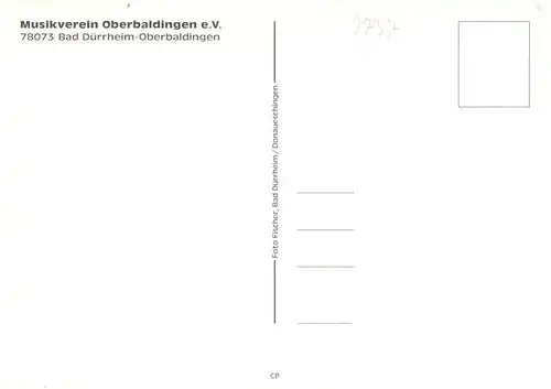 AK / Ansichtskarte  Oberbaldingen Musikverein Oberbaldingen