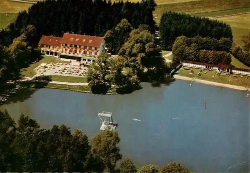 AK / Ansichtskarte  Bad_Duerrheim Hotel Salinensee Fliegeraufnahme