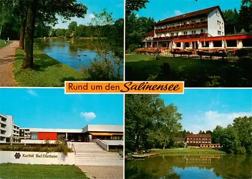 AK / Ansichtskarte  Bad_Duerrheim Rund um den Salinensee KurStift Bad Duerrheim