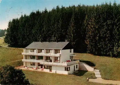 AK / Ansichtskarte  Schoenwald_Schwarzwald Hotel Pension Baeuerle garni