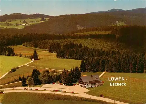 AK / Ansichtskarte 73926890 Schoenwald_Schwarzwald Gasthof Pension Loewen Escheck 