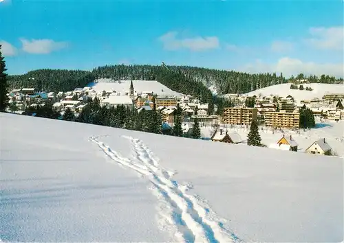 AK / Ansichtskarte  Schoenwald_Schwarzwald Winterpanorama