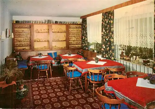 AK / Ansichtskarte 73926915 Schoenwald_Schwarzwald Haus Heidecke Gaststube