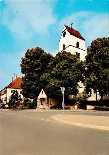 AK / Ansichtskarte  Riedboehringen Pfarrkirche St Genesius