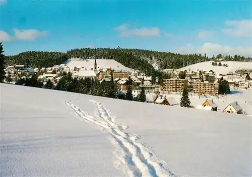 AK / Ansichtskarte 73926995 Schoenwald_Schwarzwald Winterpanorama