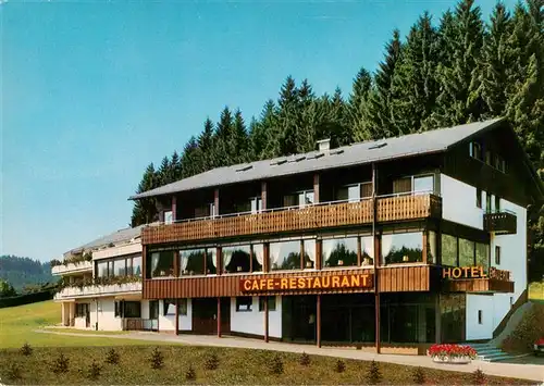 AK / Ansichtskarte 73927005 Schoenwald_Schwarzwald Hotel Cafe Restaurant Baeuerle