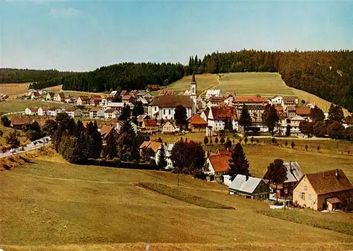 AK / Ansichtskarte 73927049 Schoenwald_Schwarzwald Gesamtansicht Heilklimatischer Kurort und Wintersportplatz