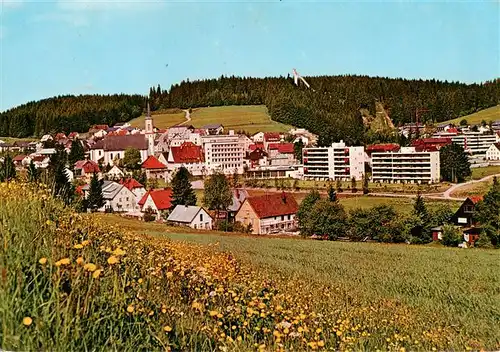 AK / Ansichtskarte  Schoenwald_Schwarzwald Teilansicht Heilklimatischer Kurort und Wintersportplatz