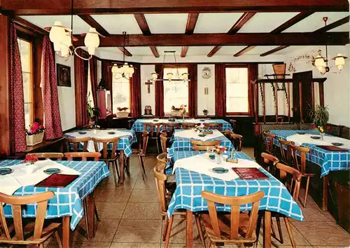 AK / Ansichtskarte  Schoenwald_Schwarzwald Hotel Pension Falken Restaurant