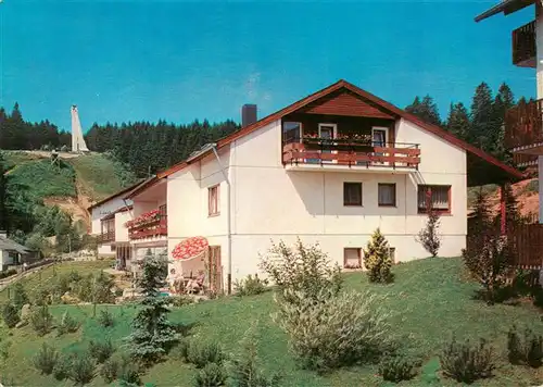 AK / Ansichtskarte  Schoenwald_Schwarzwald Haus Heidecke Gaestehaus Pension