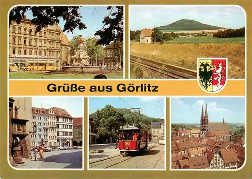 AK / Ansichtskarte  Strassenbahn_Tramway-- Goerlitz