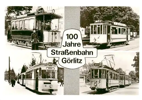 AK / Ansichtskarte 73927136 Strassenbahn_Tramway-- Goerlitz