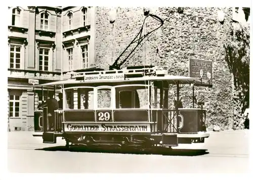 AK / Ansichtskarte  Strassenbahn_Tramway-- Goerlitz