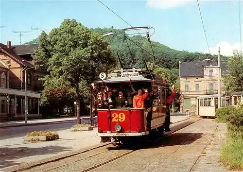 AK / Ansichtskarte  Strassenbahn_Tramway-- Goerlitz Oldimer