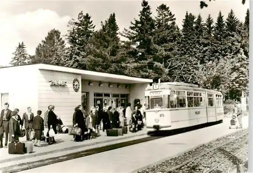 AK / Ansichtskarte  Strassenbahn_Tramway-- TAbatz Thuer. Wald 