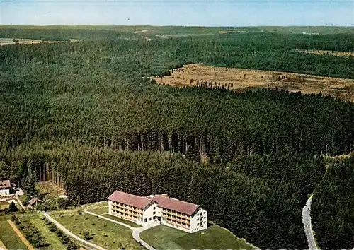 AK / Ansichtskarte 73927177 Villingen_-Schwenningen Fliegeraufnahme Kur und Kneipp Sanatorium Haus Zeidler