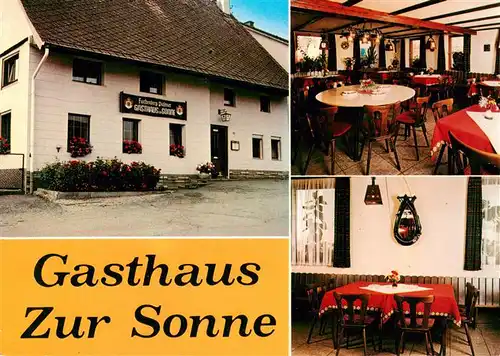 AK / Ansichtskarte 73927205 Obereschach_Villingen-Schwenningen Gasthaus Zur Sonne Gastraeume