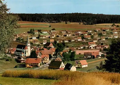 AK / Ansichtskarte  Unterkirnach Fliegeraufnahme