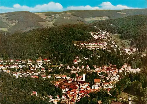 AK / Ansichtskarte  Triberg Fliegeraufnahme