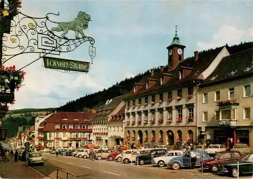 AK / Ansichtskarte  Triberg Marktplatz