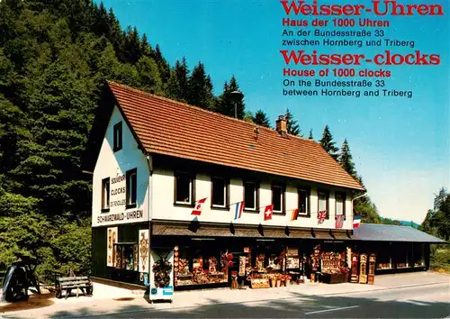 AK / Ansichtskarte  Gremmelsbach_Triberg Weisser Uhren Haus der 1000 Uhren