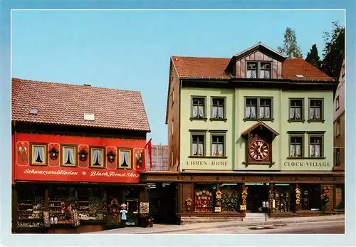 AK / Ansichtskarte  Triberg Haus der 1000 Uhren Weisser Haus