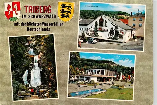 AK / Ansichtskarte 73927300 Triberg Wasserfall Heimatmuseum Kurhaus