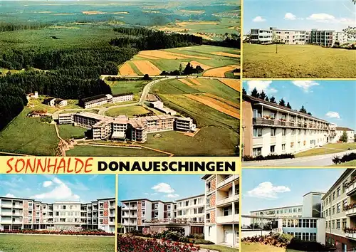 AK / Ansichtskarte 73927391 Donaueschingen Reha-Klinik Sonnhalde Luftaufnahme