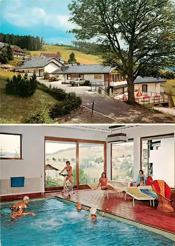 AK / Ansichtskarte  Todtnauberg Kur und Sporthotel Mangler Hallenbad