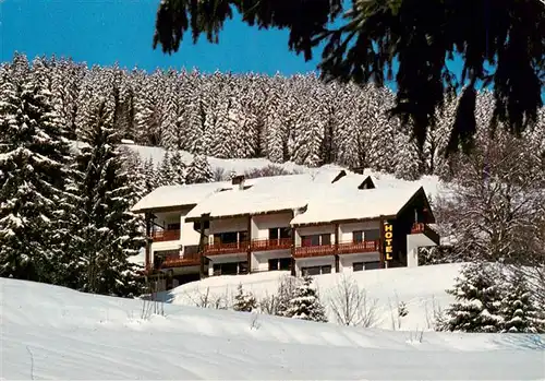 AK / Ansichtskarte 73927407 Todtnauberg Hotel Sonnenalm