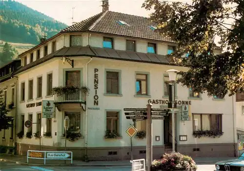 AK / Ansichtskarte  Todtnau Gasthof Pension Sonne