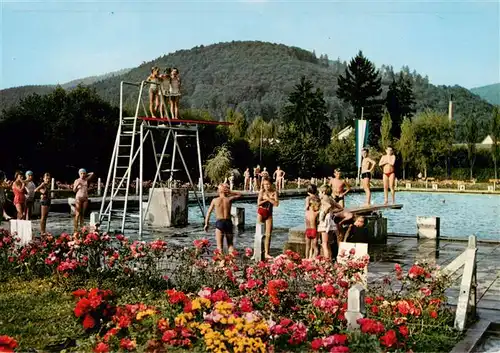 AK / Ansichtskarte  Wehr_Baden im Wehratal Schwimmbad