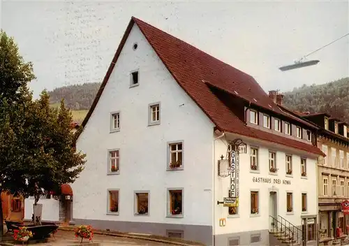 AK / Ansichtskarte  Zell_Wiesental Gasthof Pension Dreikoenig