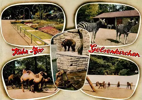 AK / Ansichtskarte  Zoo_Gardin_Zoologique-- Ruhr Zoo Gelsenkirchen 