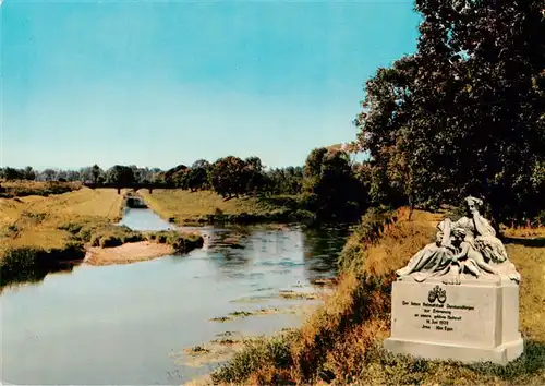 AK / Ansichtskarte  Donaueschingen Alte Donauquellgruppe am Zusammenfluss von Brigach und Breg in die junge Donau