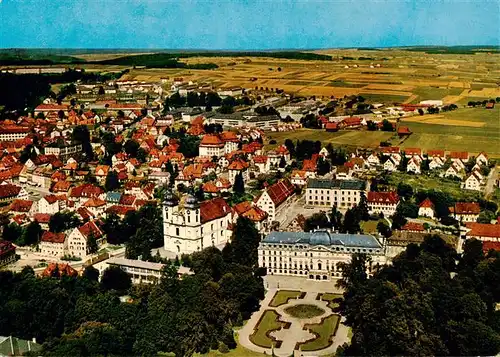 AK / Ansichtskarte  Donaueschingen Stadtpanorama Schloss Stadtkirche