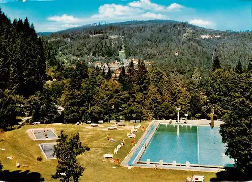 AK / Ansichtskarte  Triberg Waldschwimmbad Freibad