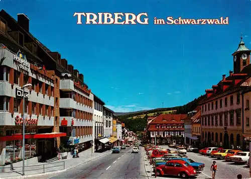 AK / Ansichtskarte  Triberg Stadtzentrum