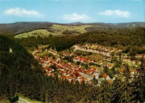 AK / Ansichtskarte  Triberg Panorama Blick von der Schoenwalder Strasse