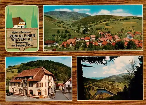 AK / Ansichtskarte 73927574 Neuenweg Gasthof zum Kleinen Wiesental Panorama