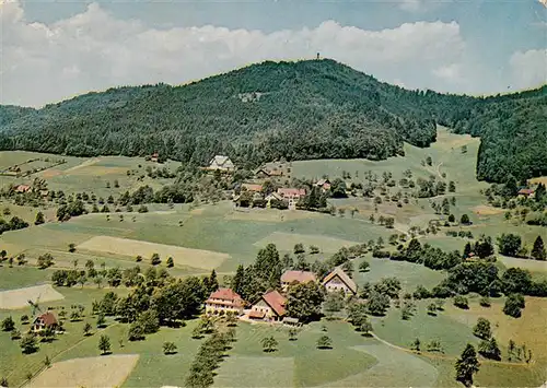 AK / Ansichtskarte  Schweigmatt_Schopfheim Haus Alpenblick Fliegeraufnahme