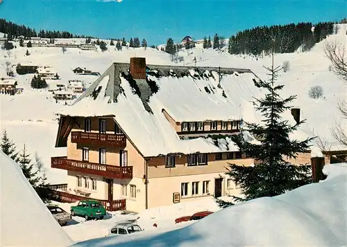 AK / Ansichtskarte 73927612 Todtnauberg Pension Bergerhoeh