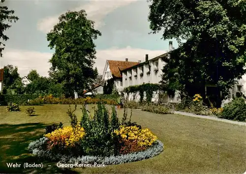 AK / Ansichtskarte  Wehr_Baden Georg Kerner Park