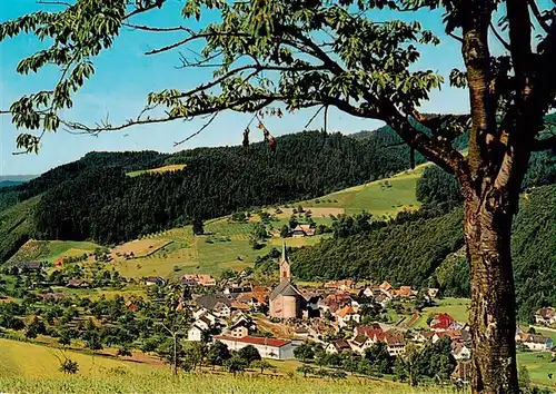 AK / Ansichtskarte 73927637 Oberharmersbach Panorama Hotel Baeren