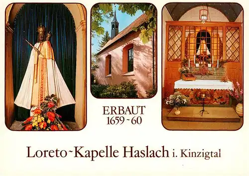 AK / Ansichtskarte 73927697 Haslach_Kinzigtal Loreto Kapelle Details