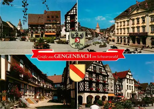 AK / Ansichtskarte  Gengenbach Marktplatz Teilansichten